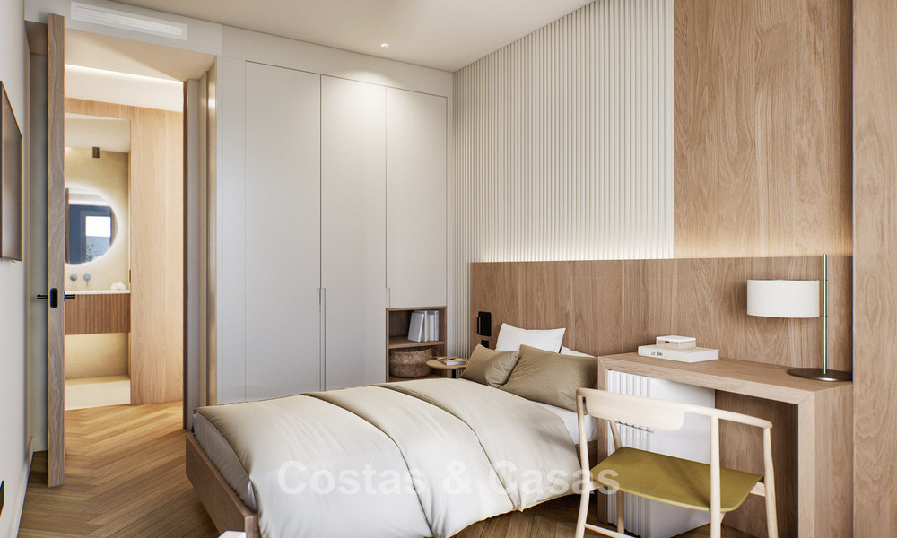 6 luxueuze duplex penthouses met open zeezicht te koop direct aan de strandboulevard van Malaga centrum 777552