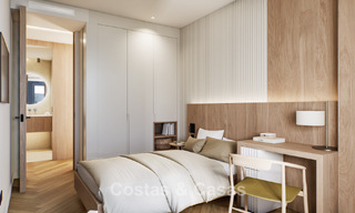 6 luxueuze duplex penthouses met open zeezicht te koop direct aan de strandboulevard van Malaga centrum 777552 