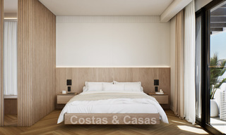 6 luxueuze duplex penthouses met open zeezicht te koop direct aan de strandboulevard van Malaga centrum 777555 