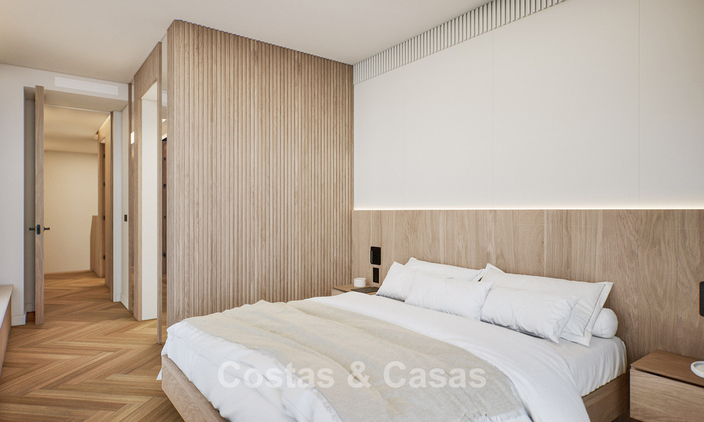 6 luxueuze duplex penthouses met open zeezicht te koop direct aan de strandboulevard van Malaga centrum 777556