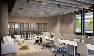 6 luxueuze duplex penthouses met open zeezicht te koop direct aan de strandboulevard van Malaga centrum 777562 
