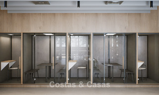 6 luxueuze duplex penthouses met open zeezicht te koop direct aan de strandboulevard van Malaga centrum 777563 
