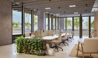 6 luxueuze duplex penthouses met open zeezicht te koop direct aan de strandboulevard van Malaga centrum 777564 