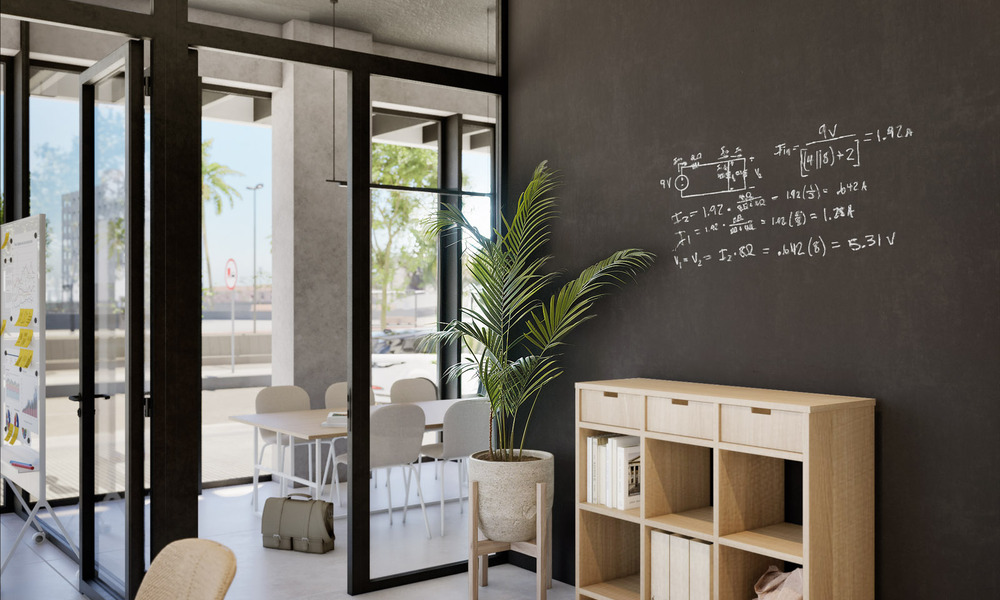 6 luxueuze duplex penthouses met open zeezicht te koop direct aan de strandboulevard van Malaga centrum 777565