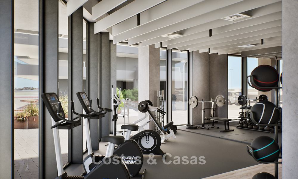6 luxueuze duplex penthouses met open zeezicht te koop direct aan de strandboulevard van Malaga centrum 777573
