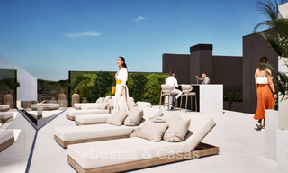 6 luxueuze duplex penthouses met open zeezicht te koop direct aan de strandboulevard van Malaga centrum 777575 