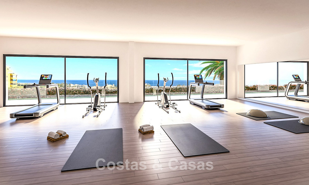 Project van moderne appartementen en halfvrijstaande villa’s te koop op de New Golden Mile tussen Marbella en Estepona 777396