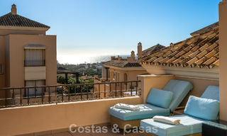 Prachtig duplex penthouse te koop, op loopafstand van voorzieningen en het strand in Elviria, Marbella 777800 