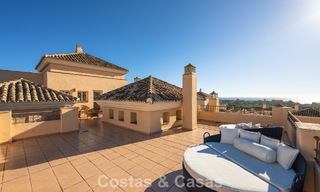 Prachtig duplex penthouse te koop, op loopafstand van voorzieningen en het strand in Elviria, Marbella 777803 