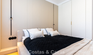 Modernistisch design schakelvilla met zeezicht te koop in een voorstaand resort in Mijas Costa, Costa del Sol 777851 