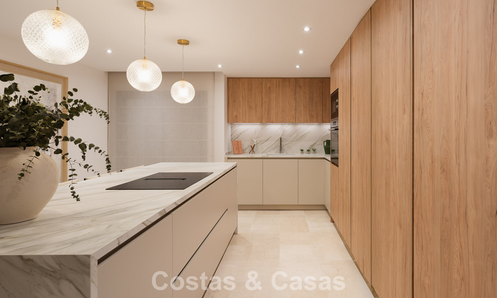 Prestigieus gerenoveerde luxevilla in traditionele stijl te koop in een rustige woonwijk van Nueva Andalucia, Marbella 778153