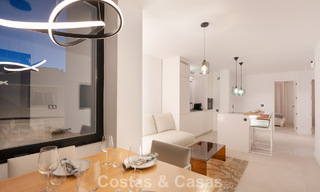 Modern gerenoveerd penthouse te koop in Nueva Andalucia’s golfvallei, Marbella 778031 