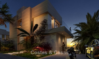 Nieuwe lancering. 14 geavanceerde luxevilla’s met zeezicht te koop aan de golfbaan ten westen van Estepona centrum 778028 