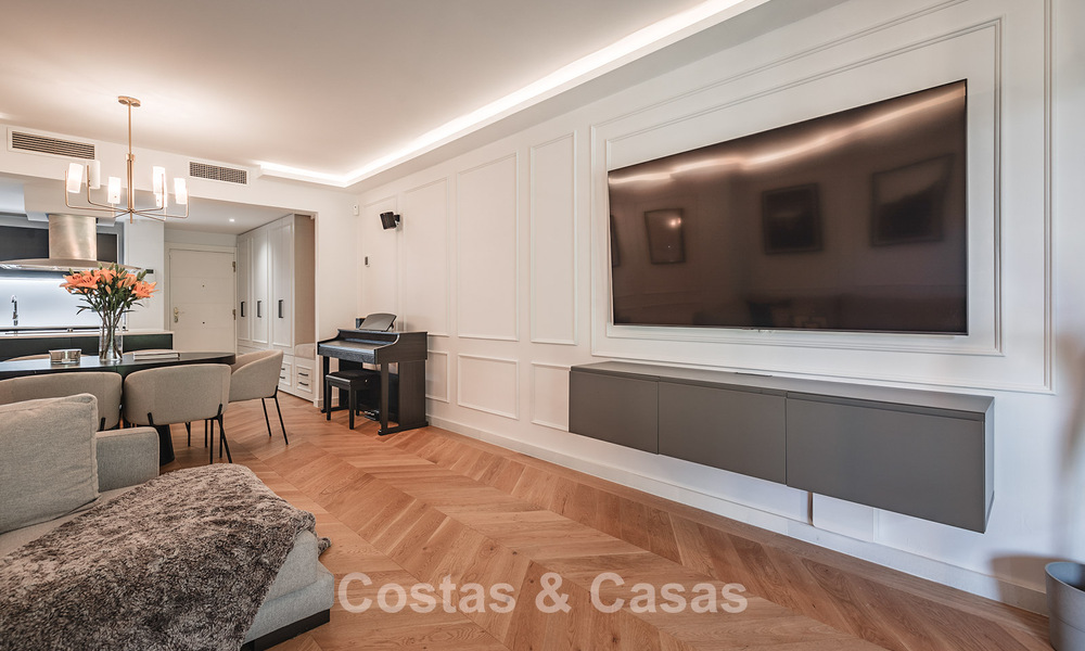 Volledig gerenoveerd 3-slaapkamer tuinappartement te koop in een luxueus complex in Marbella - Benahavis 778512