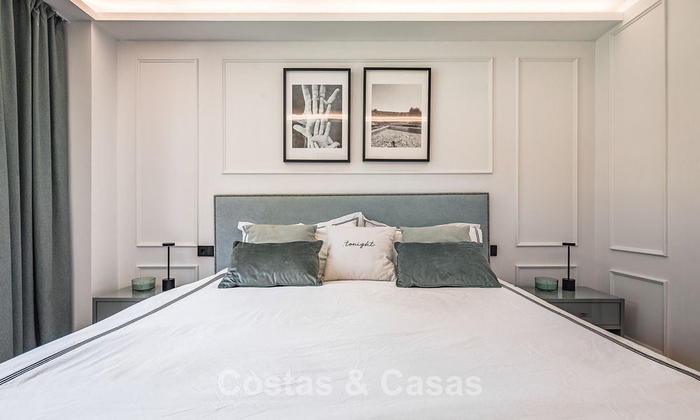 Volledig gerenoveerd 3-slaapkamer tuinappartement te koop in een luxueus complex in Marbella - Benahavis 778517