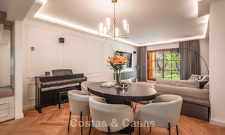 Volledig gerenoveerd 3-slaapkamer tuinappartement te koop in een luxueus complex in Marbella - Benahavis 778540 