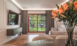 Volledig gerenoveerd 3-slaapkamer tuinappartement te koop in een luxueus complex in Marbella - Benahavis 778544 