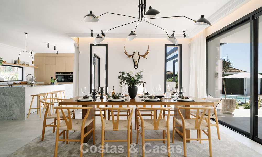 Gerenoveerde villa te koop in een moderne, Andalusische bouwstijl in Nueva Andalucia, Marbella 778550