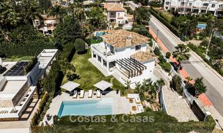Gerenoveerde villa te koop in een moderne, Andalusische bouwstijl in Nueva Andalucia, Marbella 778551 