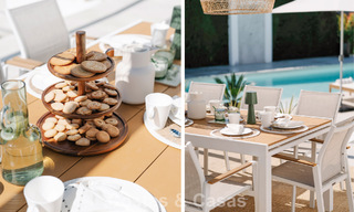 Gerenoveerde villa te koop in een moderne, Andalusische bouwstijl in Nueva Andalucia, Marbella 778561 