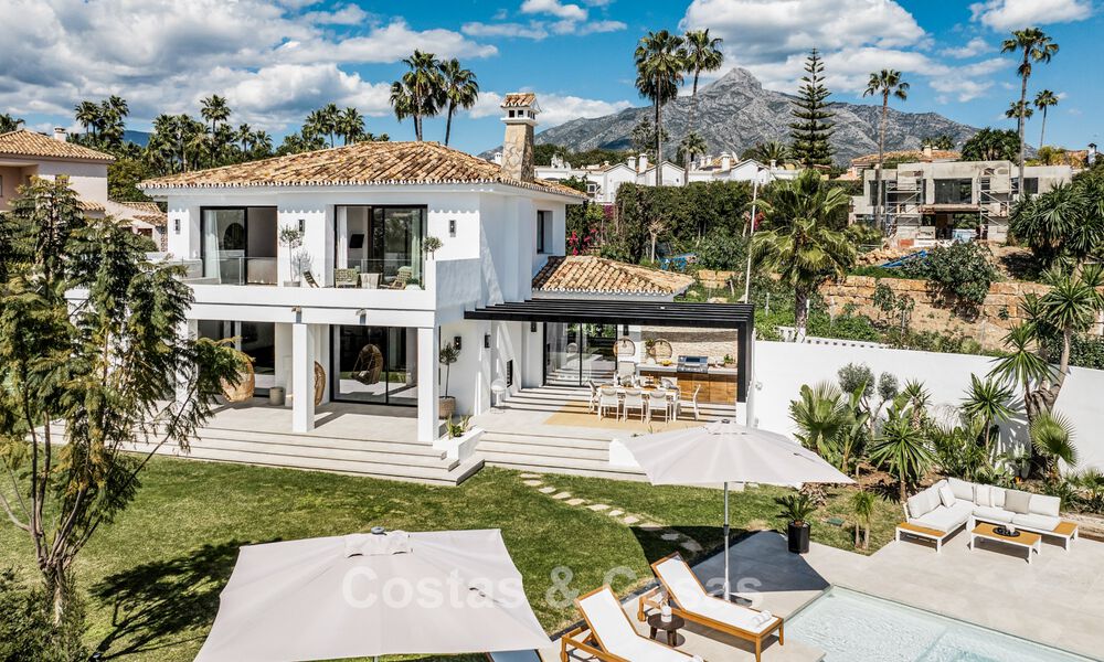 Gerenoveerde villa te koop in een moderne, Andalusische bouwstijl in Nueva Andalucia, Marbella 778567