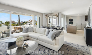 Prachtig gerenoveerd duplex penthouse te koop in een exclusief complex op de prestigieuze Golden Mile van Marbella 778635 
