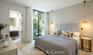 Gesofisticeerde, nieuwe luxevilla met panoramisch zeezicht te koop in een gated community van La Quinta, Marbella - Benahavis 800547 