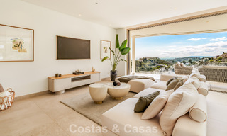 Prestigieus 3-slaapkamer appartement te koop met formidabel uitzicht op zee, golf en bergen in La Quinta, Marbella - Benahavis 778738 