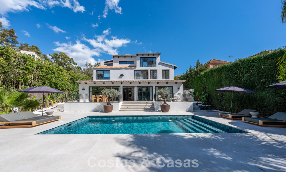 Instapklare, hedendaags gerenoveerde luxevilla te koop in het hart van Nueva Andalucia’s golfvallei, Marbella 778818