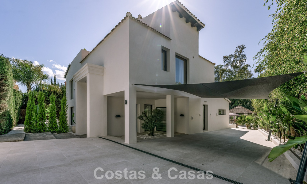 Instapklare, hedendaags gerenoveerde luxevilla te koop in het hart van Nueva Andalucia’s golfvallei, Marbella 778829