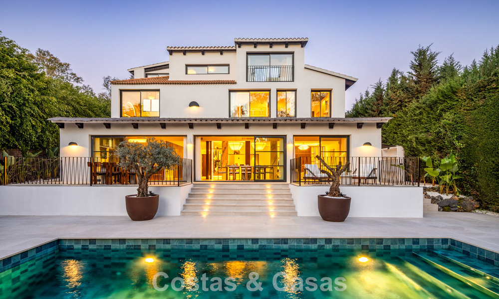 Instapklare, hedendaags gerenoveerde luxevilla te koop in het hart van Nueva Andalucia’s golfvallei, Marbella 796774