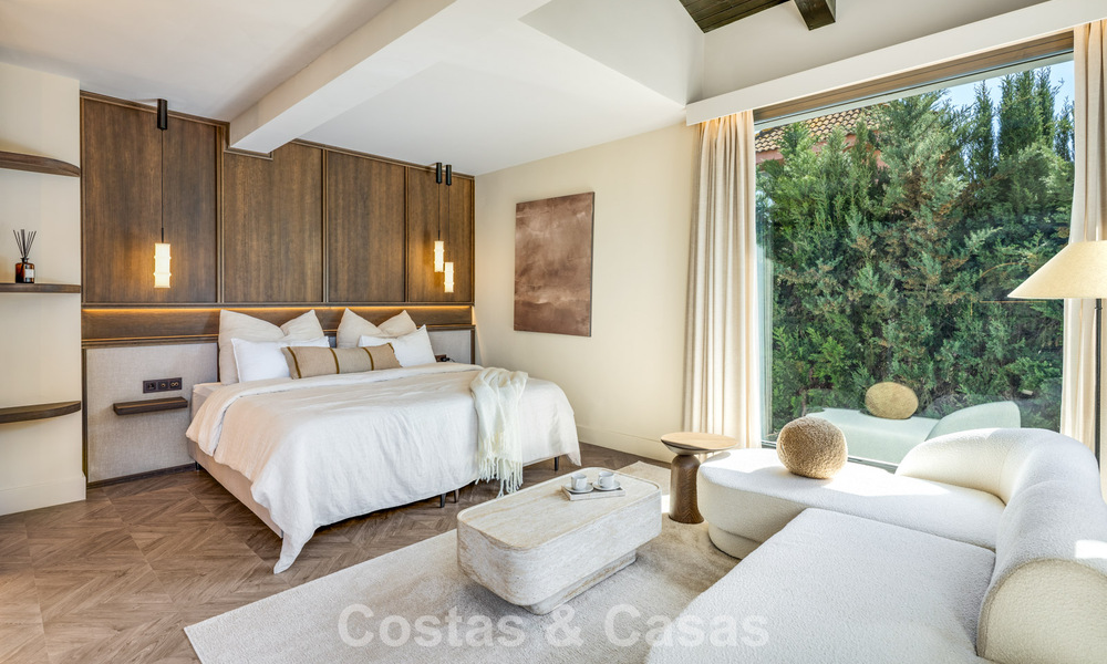 Instapklare, hedendaags gerenoveerde luxevilla te koop in het hart van Nueva Andalucia’s golfvallei, Marbella 796796