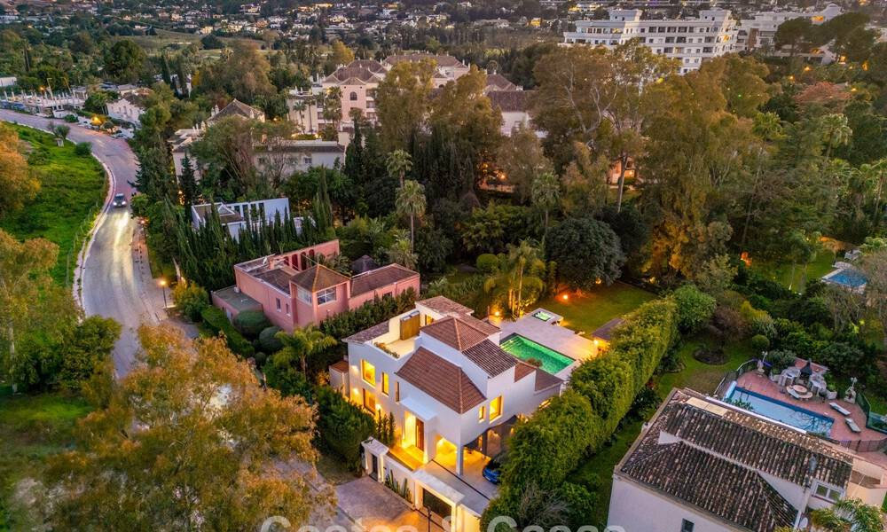 Instapklare, hedendaags gerenoveerde luxevilla te koop in het hart van Nueva Andalucia’s golfvallei, Marbella 796808