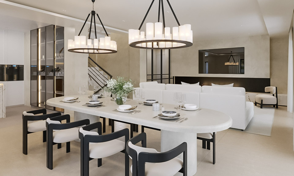 Vernieuwbouwproject: luxevilla te koop met modern-mediterraan ontwerp en zeezicht in Nueva Andalucia, Marbella 779070