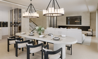 Vernieuwbouwproject: luxevilla te koop met modern-mediterraan ontwerp en zeezicht in Nueva Andalucia, Marbella 779070 