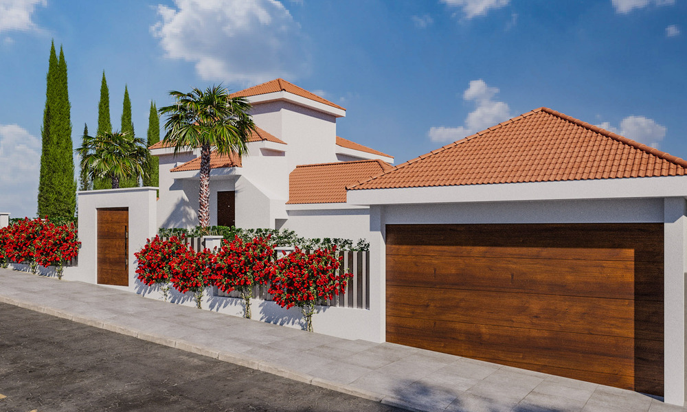 Vernieuwbouwproject: luxevilla te koop met modern-mediterraan ontwerp en zeezicht in Nueva Andalucia, Marbella 779072