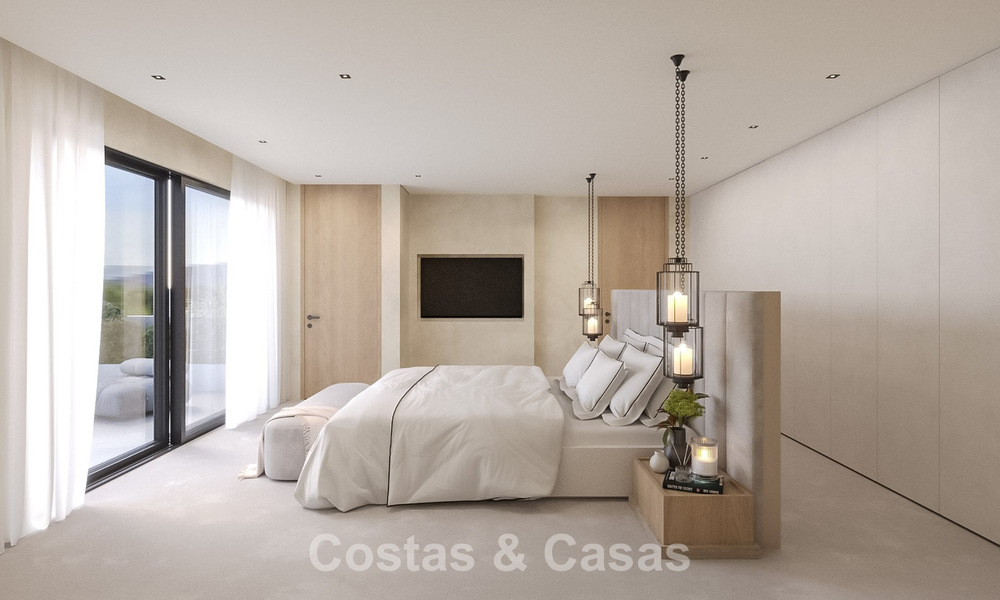 Vernieuwbouwproject: luxevilla te koop met modern-mediterraan ontwerp en zeezicht in Nueva Andalucia, Marbella 779073