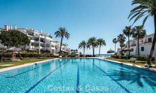 Eersteklas gerenoveerd strandappartement met zeezicht te koop op de Golden Mile van Marbella 779044 