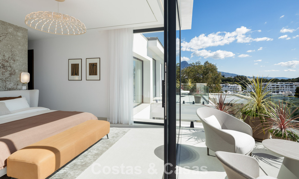 Gloednieuwe modernistische luxevilla te koop in de exclusieve gated woonwijk van La Quinta, Marbella - Benahavis 779010