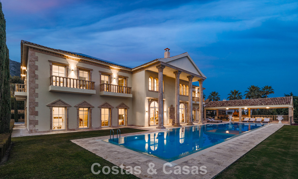 Opmerkelijk, presidentiëel paleis te koop, in de vooraanstaande, gated gemeenschap van Sierra Blanca in Marbella 779344