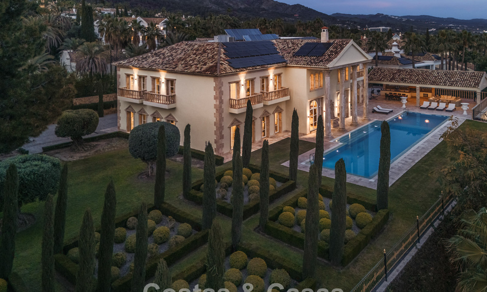 Opmerkelijk, presidentiëel paleis te koop, in de vooraanstaande, gated gemeenschap van Sierra Blanca in Marbella 779350