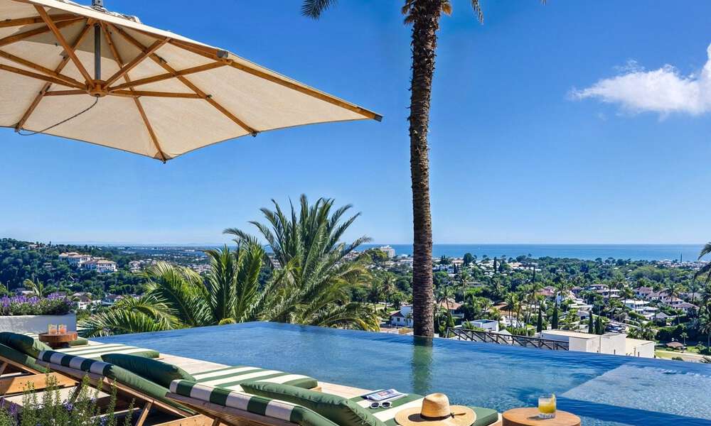 Off-plan luxevilla met panoramisch zeezicht te koop in een omheinde community van Nueva Andalucia, Marbella 779412