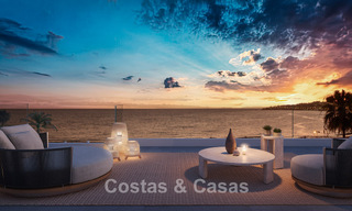 3 Luxueuze villa’s met onbelemmerd zeezicht te koop in een golfomgeving van Mijas Costa, Costa del Sol 779079 