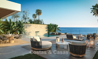 3 Luxueuze villa’s met onbelemmerd zeezicht te koop in een golfomgeving van Mijas Costa, Costa del Sol 779084 