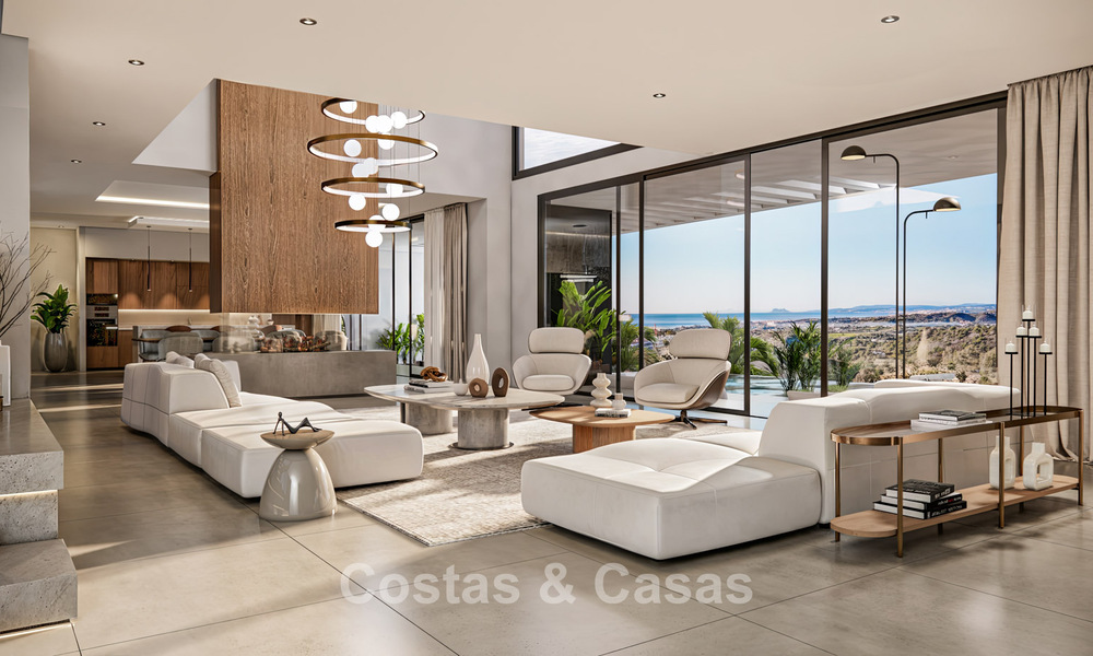 Nieuw op de markt. 6 high-end luxevilla’s met adembenemend zeezicht te koop op de New Golden Mile, Marbella - Estepona 779258