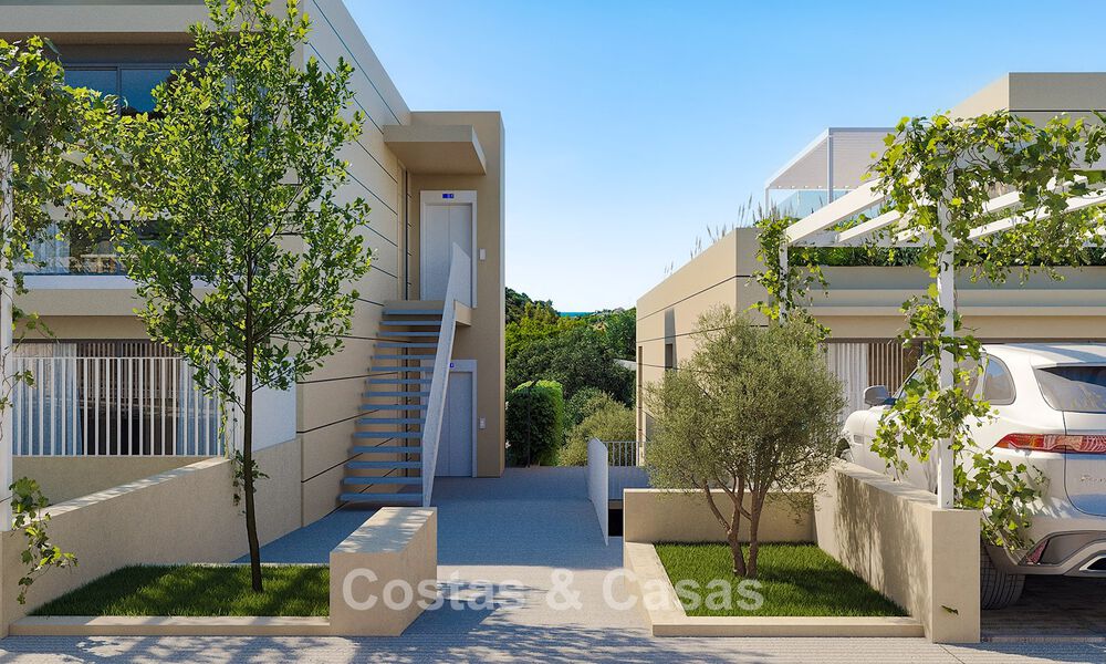 Off-plan, energie efficiënte woningen te koop in de groene heuvels van Elviria, ten oosten van Marbella centrum 779368