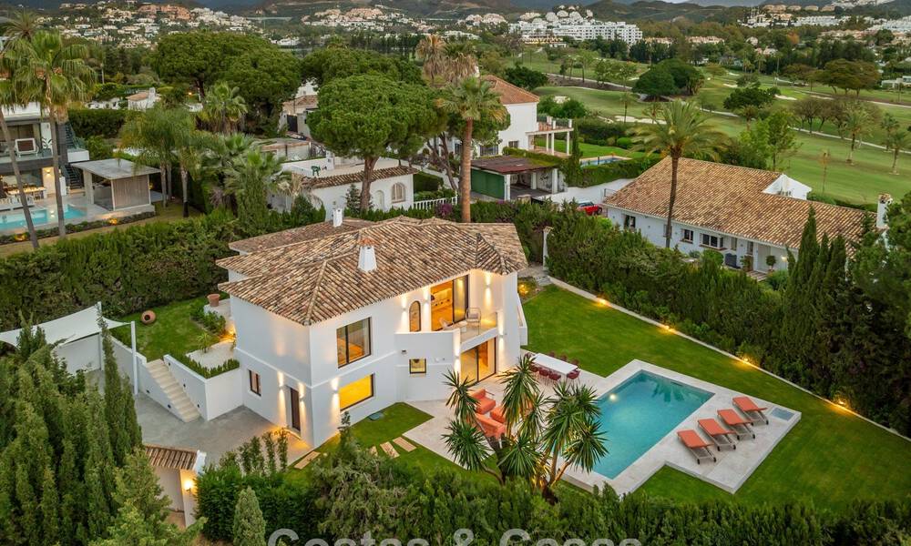 Instapklare luxevilla met moderne, Andalusische architectuur te koop gelegen in het hart van Nueva Andalucia, Marbella 779481