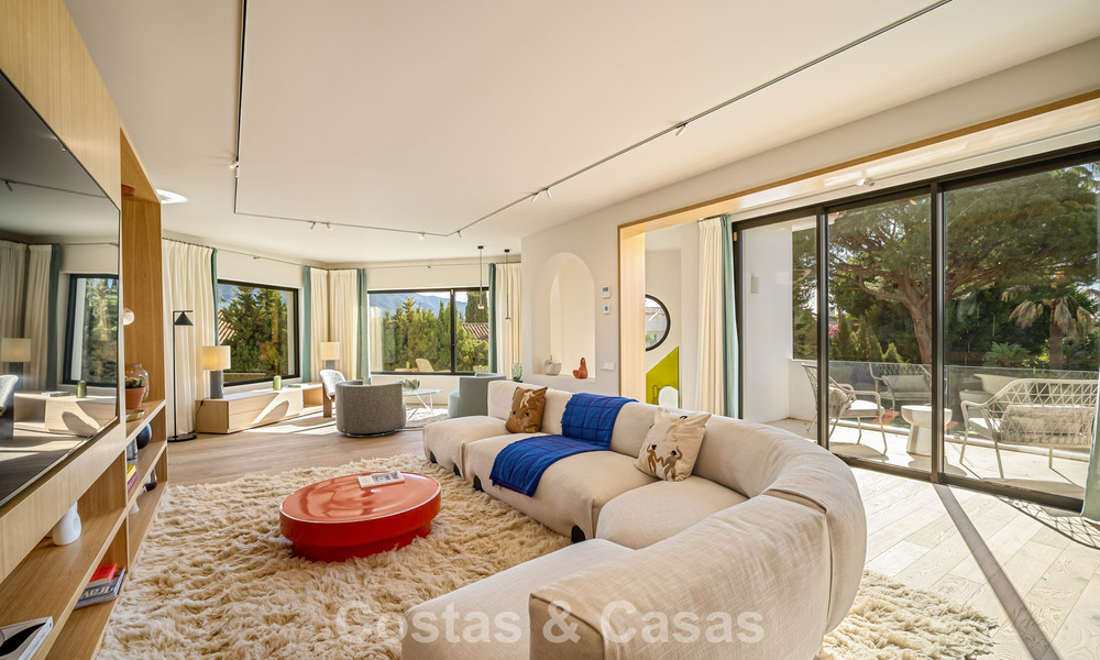 Instapklare luxevilla met moderne, Andalusische architectuur te koop gelegen in het hart van Nueva Andalucia, Marbella 779494