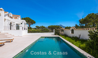 Prestigieus gerenoveerde villa te koop in de geprefereerde, gated urbanisatie van El Madroñal in Marbella - Benahavis 779524 