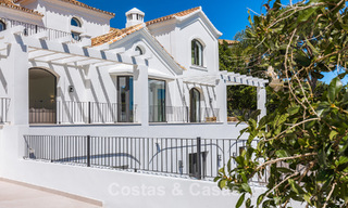 Prestigieus gerenoveerde villa te koop in de geprefereerde, gated urbanisatie van El Madroñal in Marbella - Benahavis 779528 
